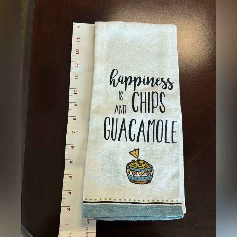 NEW Guacamole Themed Dish Towel